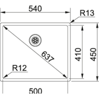Кухонная мойка Franke Box BXX 210/110-50 127.0453.656 - Превью изображения №2 — Интернет-магазин Your Sale