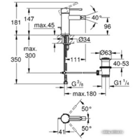 Grohe Essence New 32935AL1 (темный графит, матовый) Image #2