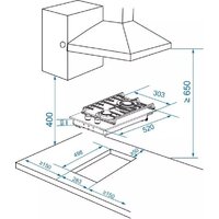Варочная панель ZorG HAG31 FDW black - Превью изображения №8 — Интернет-магазин Your Sale