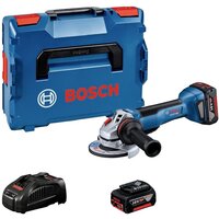 Bosch GWS 18V-10 P Professional 06019J4101 (с 2-мя АКБ, кейс) Image #1