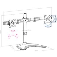 Подставка для монитора Arm Media LCD-T52 - Превью изображения №2 — Интернет-магазин Your Sale