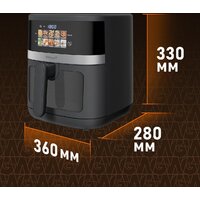 Аэрогриль (аэрофритюрница) Weissgauff WAF 726 DS Digital OptiFry - Превью изображения №20 — Интернет-магазин Your Sale