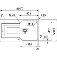 Кухонная мойка Franke Urban UBG 611-78 XL 114.0741.210 (оникс) - Превью изображения №2 — Интернет-магазин Your Sale