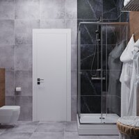 Triton Вента-Блэк 80x80 (хром, с поддоном) Image #6