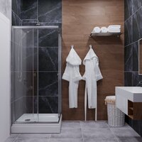 Triton Вента-Блэк 80x80 (хром, с поддоном) Image #5