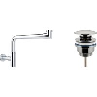Wellsee Drainage System 182124003 (сифон, донный клапан, хром)