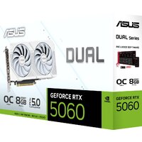 Видеокарта ASUS Dual GeForce RTX 5060 8GB GDDR7 White OC Edition DUAL-RTX5060-O8G-WHITE - Превью изображения №11 — Интернет-магазин Your Sale