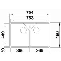 Blanco Villae Farmhouse Double (белый) Image #2
