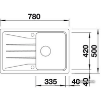 Blanco Sona 45 S (темная скала) [519663] Image #2