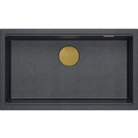 Кухонная мойка Quadron HQD7644U8_PVDG1_I - Превью изображения №2 — Интернет-магазин Your Sale