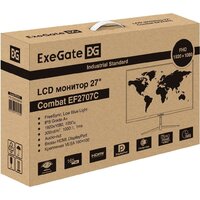 Игровой монитор ExeGate Combat EF2707C EX297306RUS - Превью изображения №9 — Интернет-магазин Your Sale