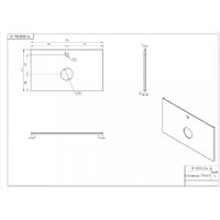 Cersanit Столешница Stone Balance 64186 (серый матовый) Image #9