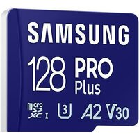 Карта памяти Samsung PRO Plus microSDXC 128GB MB-MD128SA/EU (с адаптером) - Превью изображения №3 — Интернет-магазин Your Sale