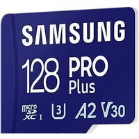 Карта памяти Samsung PRO Plus microSDXC 128GB MB-MD128SA/EU (с адаптером) - Превью изображения №2 — Интернет-магазин Your Sale