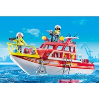 Playmobil PM70147 Пожарно-спасательная лодка Image #6