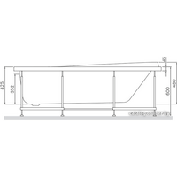 AM.PM W80A-170-070W-A 170x70 (с каркасом) Image #2