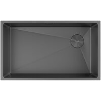 Кухонная мойка ZorG Zerox 74 U / IF Side SF Zurinox PVD Gunblack - Превью изображения №3 — Интернет-магазин Your Sale