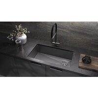 Кухонная мойка ZorG Zerox 74 U / IF Side SF Zurinox PVD Gunblack - Превью изображения №1 — Интернет-магазин Your Sale