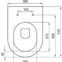 Deante Peonia CDE DZPW (без сиденья) Image #8