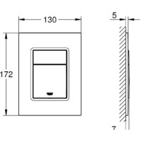 Grohe Skate Cosmopolitan S 37535GL0 (холодный рассвет) Image #2