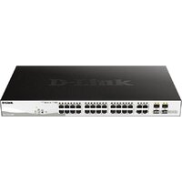 Настраиваемый коммутатор D-Link DGS-1210-28MP/F4A - Превью изображения №2 — Интернет-магазин Your Sale