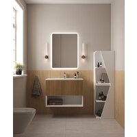 ЗОВ Тумба с умывальником Кито-2 100 (белый/тростник) Image #5