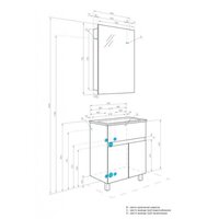 Акватон Тумба под умывальник Форест 75 1A278301FR9C0 Image #13