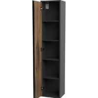 ЗОВ Шкаф-пенал Парма 150 PP150LAN0MAMC1B (антрацит/аттик) Image #4