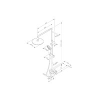 Душевая система  AM.PM Sunny F0785C900 - Превью изображения №9 — Интернет-магазин Your Sale