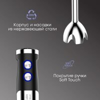 Погружной блендер Zigmund & Shtain BH-348 M - Превью изображения №15 — Интернет-магазин Your Sale