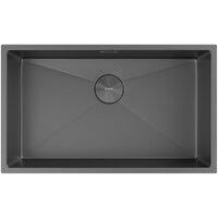 Кухонная мойка ZorG Zerox 74 U / IF Zurinox PVD Gunblack - Превью изображения №3 — Интернет-магазин Your Sale