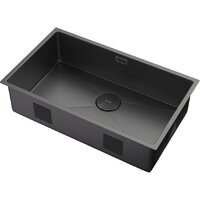 Кухонная мойка ZorG Zerox 74 U / IF Zurinox PVD Gunblack - Превью изображения №2 — Интернет-магазин Your Sale