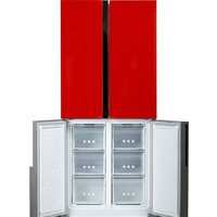 Четырёхдверный холодильник CENTEK CT-1750 Red - Превью изображения №4 — Интернет-магазин Your Sale