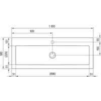 Ravak Clear 1000 100x38 [XJJ01110000] Image #8
