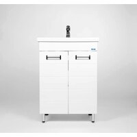 Viant Тумба Вена с умывальником Como 60 VVEN60CO-T2ST + S-UM-COM60/1-w Image #3