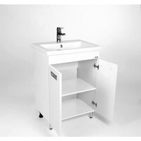 Viant Тумба Вена с умывальником Como 60 VVEN60CO-T2ST + S-UM-COM60/1-w Image #2