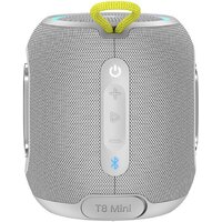 Беспроводная колонка Tronsmart T8 Mini (серый) - Превью изображения №5 — Интернет-магазин Your Sale