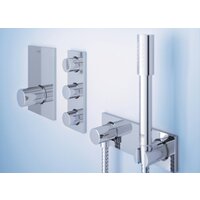 Смеситель без скрытого механизма Grohe Grohtherm F 27619000 - Превью изображения №2 — Интернет-магазин Your Sale