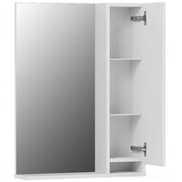 Belux Шкаф с зеркалом Клермонт В 70 Ш (1, белый глянцевый) Image #2