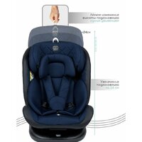Детское автокресло Amarobaby Brilliant Isofix AMARO-2003-BrSi (синий) - Превью изображения №6 — Интернет-магазин Your Sale