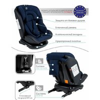 Детское автокресло Amarobaby Brilliant Isofix AMARO-2003-BrSi (синий) - Превью изображения №9 — Интернет-магазин Your Sale