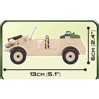 Cobi World War II 2402 VW typ 82 Kübelwagen Image #6