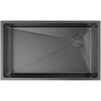 Кухонная мойка ZorG Zerox 74 U / IF Side SF PVD Gunblack - Превью изображения №3 — Интернет-магазин Your Sale
