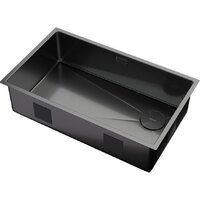 Кухонная мойка ZorG Zerox 74 U / IF Side SF PVD Gunblack - Превью изображения №2 — Интернет-магазин Your Sale
