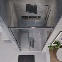 Niagara NG-64-10A 100x195 (хром/прозрачное стекло) Image #10