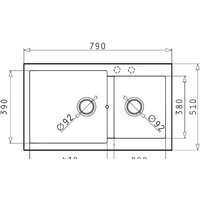 Pyramis Diplos 1 3/4B (черный) Image #2