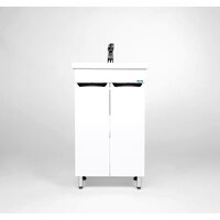 Viant Тумба Лима с умывальником Como 50 VLIM50CO-T2ST+S-UM-COM50/1-w Image #2