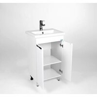 Viant Тумба Лима с умывальником Como 50 VLIM50CO-T2ST+S-UM-COM50/1-w Image #3