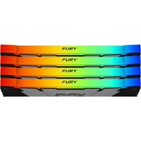 Оперативная память Kingston FURY Renegade RGB 4x32ГБ DDR4 3600 МГц KF436C18RB2AK4/128 - Превью изображения №2 — Интернет-магазин Your Sale