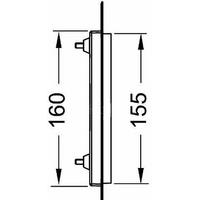 Tece Монтажная рамка Loop Square 9240648 (позолоченный) Image #3
